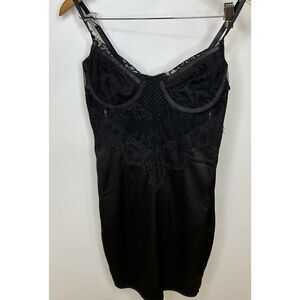 Missguided Sexi Black Drees With corset detail‎ at the top